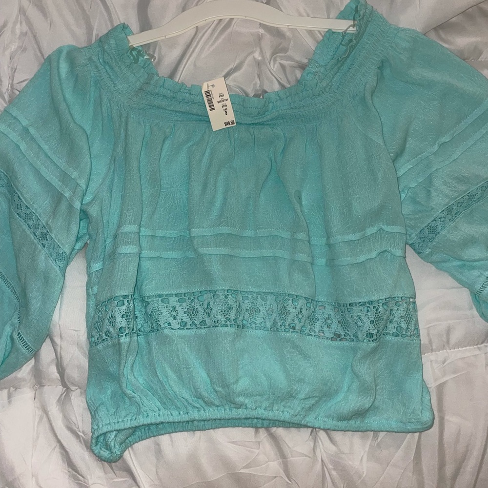 Aeropostale Turquoise Blouse